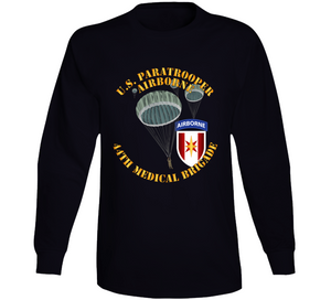 Army - Us Paratrooper - 44th Medical Bde Long Sleeve