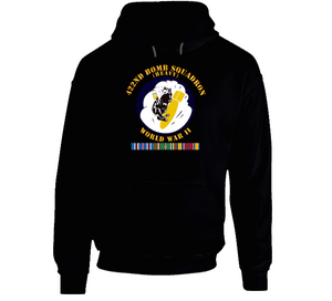 AAC - 422nd Bomb Squadron - WWII w EUR SVC V1 Hoodie