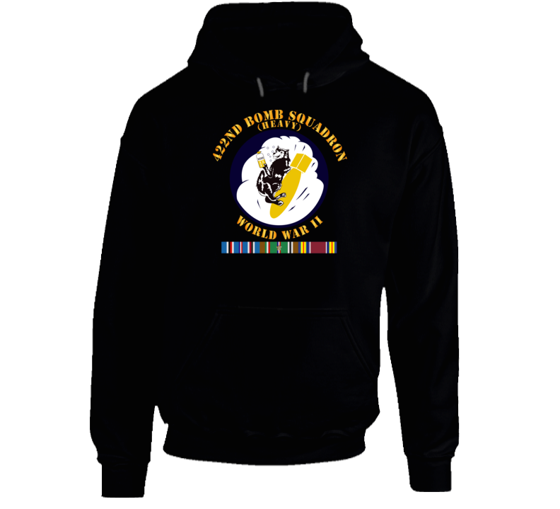 Aac - 422nd Bomb Squadron - Wwii W Eur Svc Hoodie