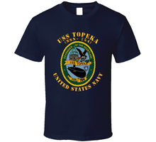 Load image into Gallery viewer, Navy - Uss Topeka (ssn 754) Classic T Shirt
