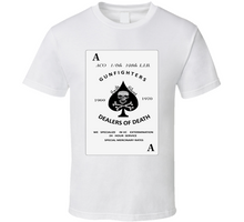 Load image into Gallery viewer, Army - Aco 1-6th 198th L.i.b - Gunfighters - Death Card Classic T Shirt
