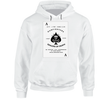 Load image into Gallery viewer, Army - ACO 1-6th 198th L.I.B - Gunfighters - Death Card Hoodie
