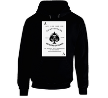 Load image into Gallery viewer, Army - ACO 1-6th 198th L.I.B - Gunfighters - Death Card Hoodie
