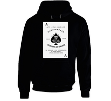 Load image into Gallery viewer, Army - Aco 1-6th 198th L.i.b - Gunfighters - Death Card Hoodie
