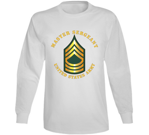 Army - Master Sergeant - Msg Long Sleeve