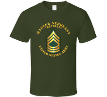 Load image into Gallery viewer, Army - Master Sergeant - Msg - Retired Classic T Shirt
