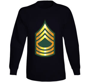 Army - Master Sergeant - MSG wo Txt Long Sleeve