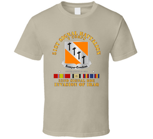 Army - 51st Signal Battalion - Invasion of Iraq Classic T Shirt