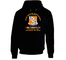 Load image into Gallery viewer, Army - 51st Signal Battalion - Invasion of Iraq Hoodie
