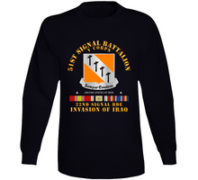 Load image into Gallery viewer, Army - 51st Signal Battalion - Invasion of Iraq Long Sleeve
