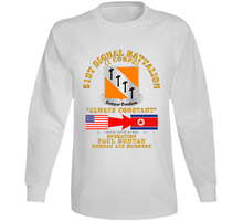 Load image into Gallery viewer, Army - Operation Paul Bunyan - 51st Signal Bn - Korea Long Sleeve

