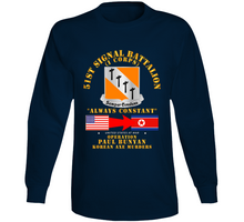 Load image into Gallery viewer, Army - Operation Paul Bunyan - 51st Signal Bn - Korea Long Sleeve
