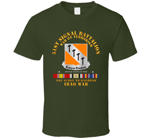 Army - 51st Signal Battalion - Iraq War - The Surge Classic T Shirt