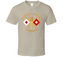 Load image into Gallery viewer, Army - Signal Corps - Veteran w Branch V1 Classic T Shirt
