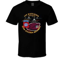 Load image into Gallery viewer, Army - 1st Bn 82nd Avn Regiment - Maroon Beret w Atk Helicopters (1) Classic T Shirt
