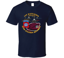 Load image into Gallery viewer, Army - 1st Bn 82nd Avn Regiment - Maroon Beret w Atk Helicopters (1) Classic T Shirt
