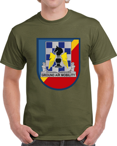 Army - 82nd Combat Aviation Brigade - 82nd Airborne Division Flash w DUI V1 Classic T Shirt