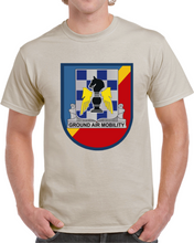 Load image into Gallery viewer, Army - 82nd Combat Aviation Brigade - 82nd Airborne Division Flash w DUI V1 Classic T Shirt
