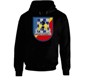 Army - 82nd Combat Aviation Brigade - 82nd Airborne Division Flash w DUI V1 Hoodie