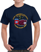 Load image into Gallery viewer, Army - 82nd Airborne Div - Beret - Mass Tac - Maroon  - 325 Infantry Regt wo DS Classic T Shirt
