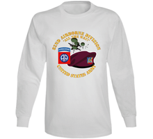 Load image into Gallery viewer, Army - 82nd Airborne Div - Beret - Mass Tac - Maroon  - 82nd Avn Regt V1 Long Sleeve
