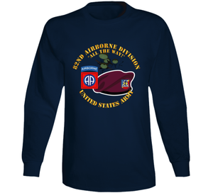 Army - 82nd Airborne Div - Beret - Mass Tac - Maroon  - 82nd Avn Regt Long Sleeve