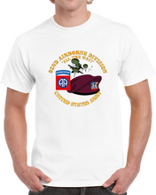 Load image into Gallery viewer, Army - 82nd Airborne Div - Beret - Mass Tac - Maroon  - 2nd Bn 82nd Avn Regt V1 Classic T Shirt
