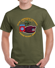 Load image into Gallery viewer, Army - 82nd Airborne Div - Beret - Mass Tac - Maroon  - 2nd Bn 82nd Avn Regt V1 Classic T Shirt
