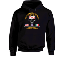 Load image into Gallery viewer, Army - 1st Engineer Bn - Operation Faithful Patroit w Homeland (1) Hoodie
