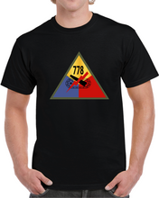 Load image into Gallery viewer, Army - 778th Tank Battalion SSI Classic T Shirt
