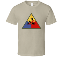 Load image into Gallery viewer, Army - 774th Tank Battalion SSI V1 Classic T Shirt
