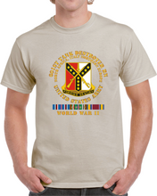 Load image into Gallery viewer, Army - 601st Tank Destroyer Bn DUI - EUR SVC - WWII Classic T Shirt
