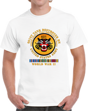 Load image into Gallery viewer, Army - 661st Tank Destroyer Bn w Scroll EUR SVC WWII V1 Classic T Shirt
