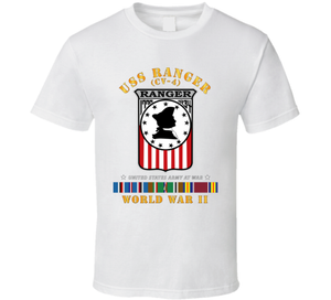 Navy - USS Ranger (CV-4) w EUR ARR SVC WWII V1 Classic T Shirt