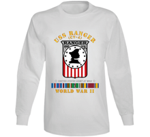 Load image into Gallery viewer, Navy - USS Ranger (CV-4) w EUR ARR SVC WWII V1 Long Sleeve
