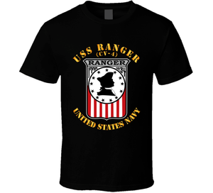 Navy - USS Ranger (CV-4) V1 Classic T Shirt
