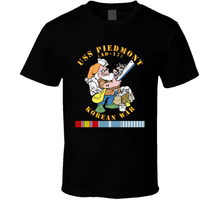 Load image into Gallery viewer, Navy - USS Piedmont (AD-17) w KOREA SVC - Korean War Classic T Shirt
