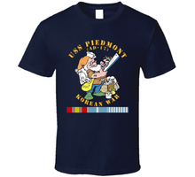 Load image into Gallery viewer, Navy - USS Piedmont (AD-17) w KOREA SVC - Korean War Classic T Shirt
