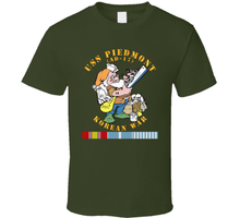 Load image into Gallery viewer, Navy - USS Piedmont (AD-17) w KOREA SVC - Korean War Classic T Shirt
