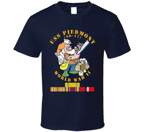 Navy - USS Piedmont (AD-17) w PAC SVC WWII Classic T Shirt