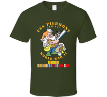 Load image into Gallery viewer, Navy - USS Piedmont (AD-17) w PAC SVC WWII Classic T Shirt
