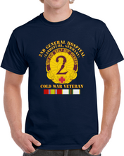 Load image into Gallery viewer, Army - 2nd General Hospital - Landstuhl Frg - With Cold Vietnam Service Ribbons T Shirt, Hoodie and Long Sleeve
