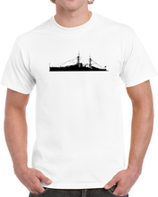 Load image into Gallery viewer, Navy - Battleship - Uss Arizona - Silhouette - T- Shirts
