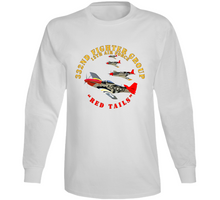 Load image into Gallery viewer, Army - Aac - 332nd Fighter Group - 12th Af - Red Tails V1 Long Sleeve
