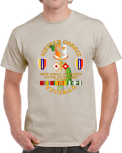 Load image into Gallery viewer, Army - Vietnam Combat Vet W 69th Signal Battalion Distinctive Unit Insignia - United States Army Republic of Vietnam W Vn Service Command Classic T Shirt
