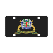 Load image into Gallery viewer, Army - 10th Military Police Battalion w Br - Ribbon Classic License Plate
