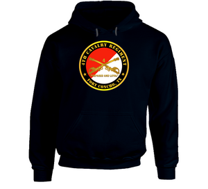 Army - 4th Cavalry Regiment - Fort Concho, Tx - Prepared And Loyal W Cav Branch Hoodie