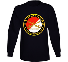 Load image into Gallery viewer, Army - 10th Cavalry Regiment - Fort Arbuckle, Ok - Buffalo Soldiers W Cav Branch Long Sleeve
