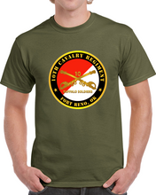 Load image into Gallery viewer, Army - 10th Cavalry Regiment - Fort Reno, Ok - Buffalo Soldiers W Cav Branch Classic T Shirt

