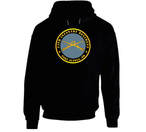 Army - 24th Infantry Regiment - Fort Supply, Ok W Inf Branch Hoodie